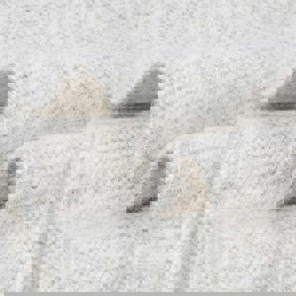 Evening Tales - Pure New Wool Blanket - Fluffy - Light Grey - Heating & Plumbing London - Throw