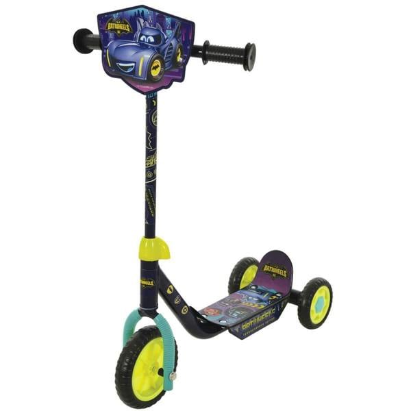 Batman Batwheels Deluxe Tri-Scooter - Black/Yellow