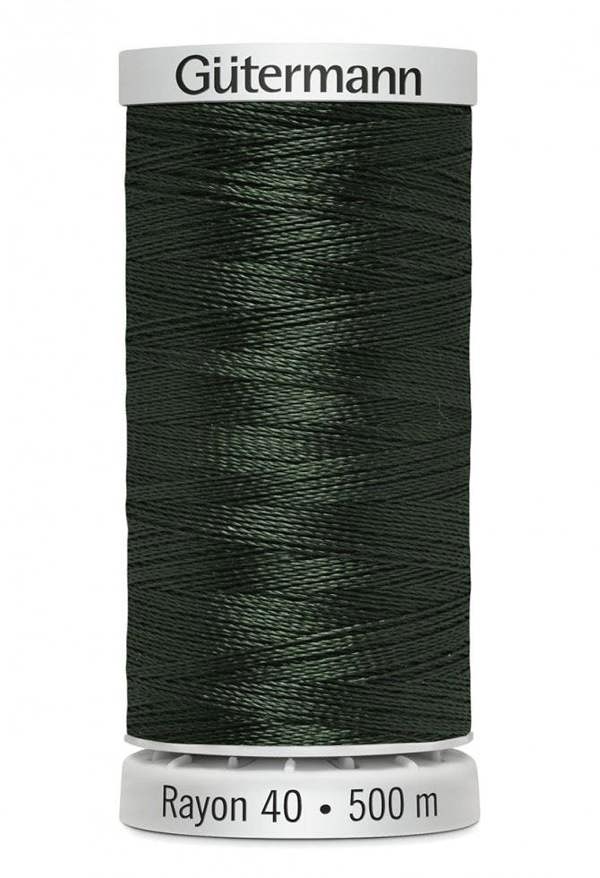 Gutermann No 40 Sulky Rayon Embroidery Thread 500m Rayon Thread Suitable For Embroidery