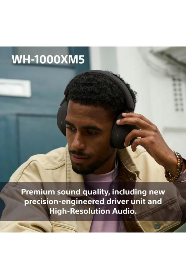 Sony WH-1000XM5 Hard Case Noise Cancelling Wireless Over-Ear Headphones
