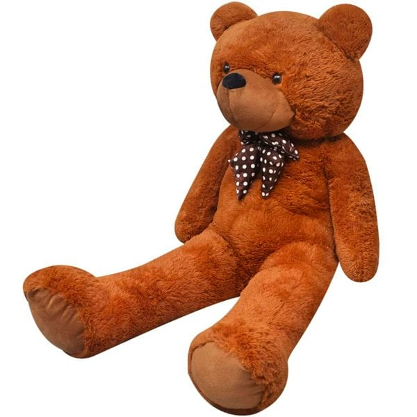 Berkfield Teddy Bear Cuddly Toy Plush Brown 170 cm