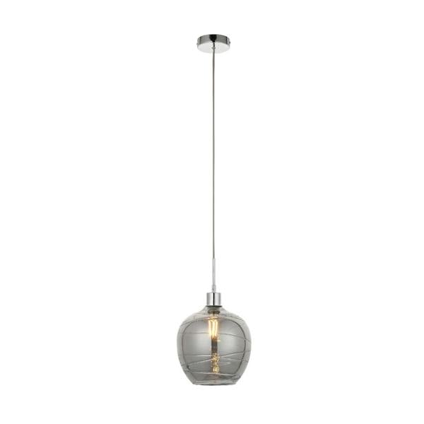 Pagazzi Lighting Zula 1-Light Smokey Grey Pendant