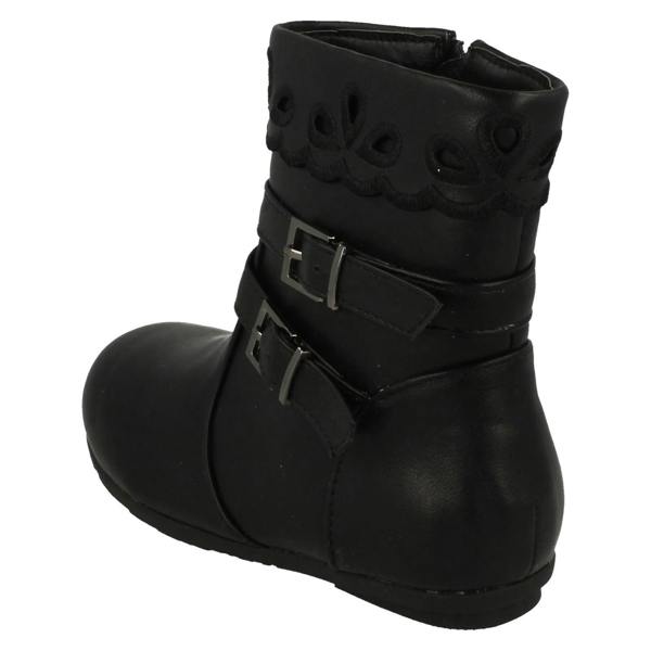 Spot On Girls Spot On Ankle Boots with Buckle Detail
