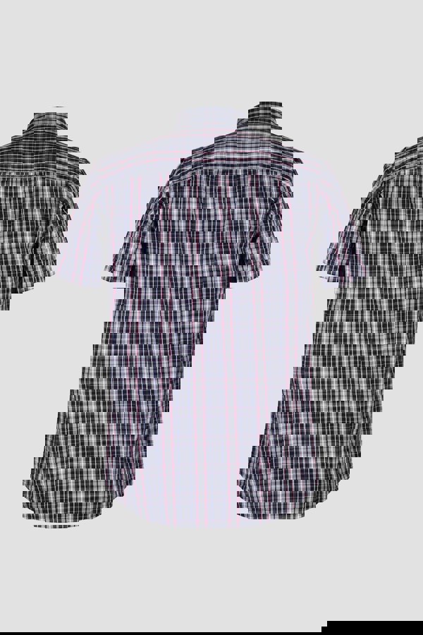 ENORSIA Men's Button Down Short Sleeve Shirt