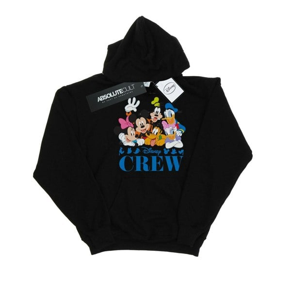 Disney Mens Mickey Mouse Disney Friends Hoodie - Black