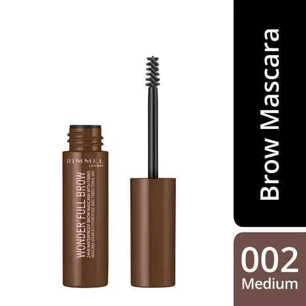 Rimmel London Rimmel Wonder'ful Brow - 24H Waterproof Brow Mascara Medium (002)