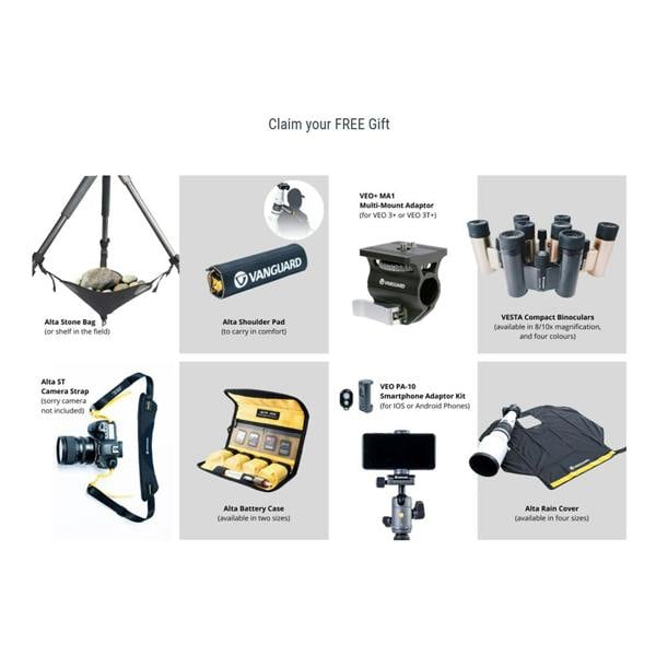 Vanguard VEO 3+ 263CB Tripod with BH-160 Ball Head