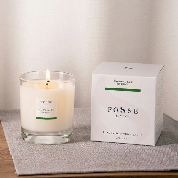 Fosse Living Norwegian Spruce Scented Candle