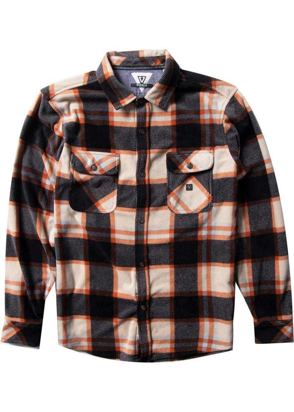 Vissla Eco-Zy LS Polar Flannel - Oxide