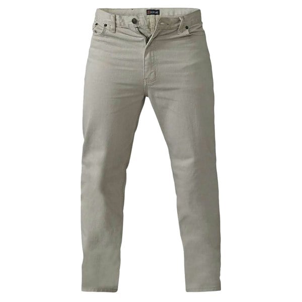 Duke Mens D555 Rockford Denim Comfort Jeans - Dirty Denim