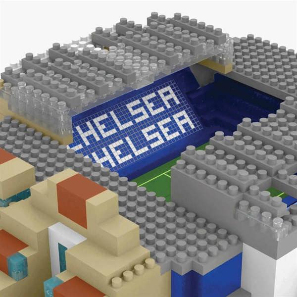 Chelsea FC BRXLZ Stadium Mini, BRXLZ, Sports, Gift