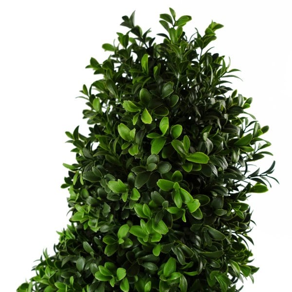 Leaf 150cm Pair of Spiral Buxus Artificial Tree UV Resistant Outdoor