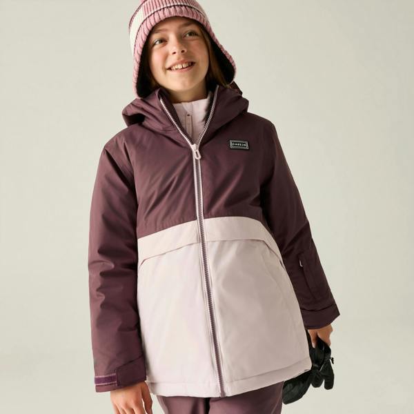 Dare 2B Childrens/Kids Wing It Ski Jacket - Huckleberry/Pink Haze - 
