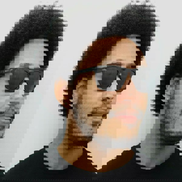 Hugo Boss Sunglasses 0921/S 807 IR Black Grey Blue