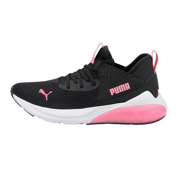 Puma Girls Cell Vive Flat Trainers - Black/Pink - 