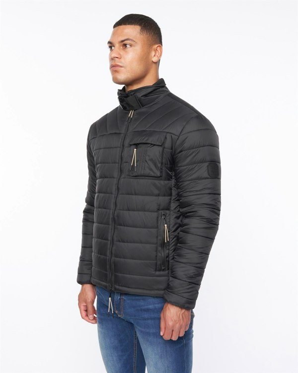 Duck and Cover Carricore Padded Jacket Black