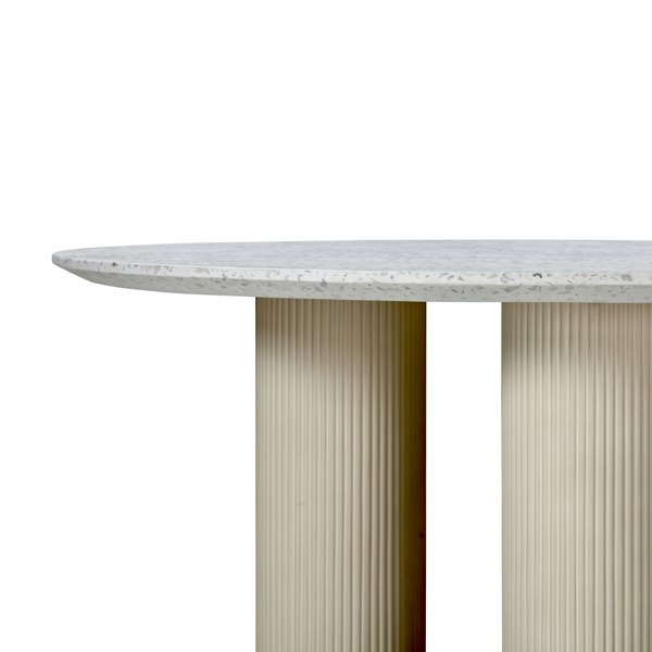 Furniture Edit Parcino Terrazzo Concrete Indoor Or Outdoor Dining Table