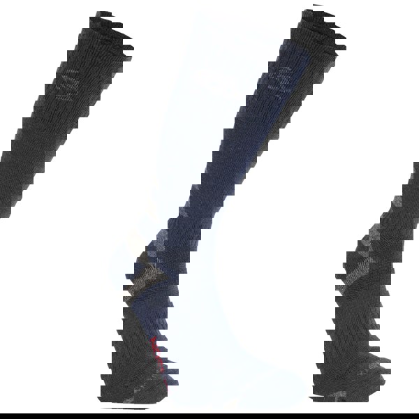 Craghoppers Unisex Adult Wool Blend Insect Repellent Advent Socks - Blue Navy/Coast Grey