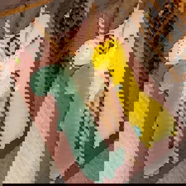 Anyhouz Anypillow Green Dinosaur Throw Long Body Pillow Plush 80cm