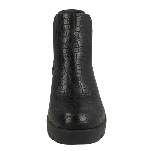 Spot On Ladies Spot On Chunky Ankle Boots F50986