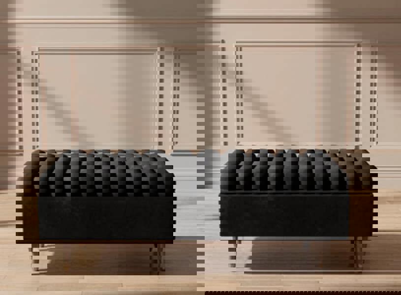 ISTOOLS Romo Panel Ottoman Bench Seat – Stylish Coffee Table & Comfortable Seating for Living Rooms UK