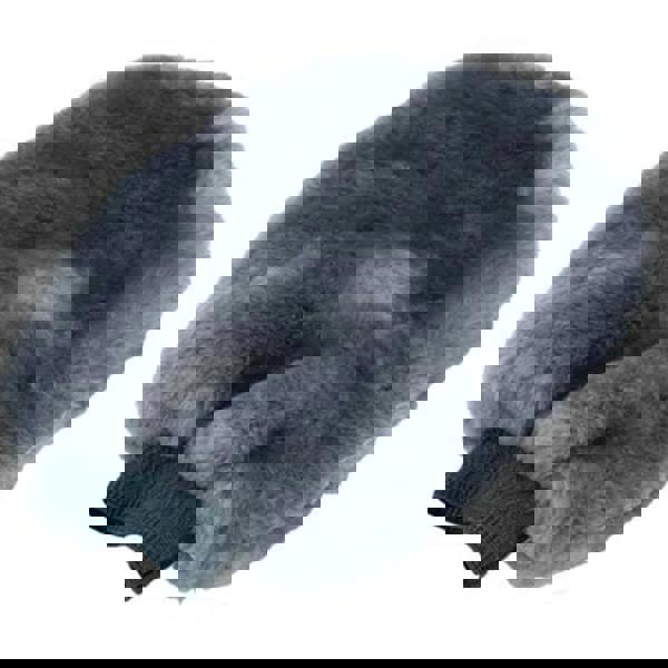 Eastern Counties Leather Sheepskin Polishing Mitten - Grey