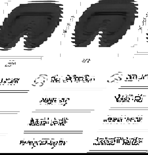 KAV Ultra-Thin 3D Blackout Eye Mask for Sleeping, Skin-Friendly Contoured Sleep Mask for Women & Men, Ideal for Side Sleepers with Adjustable Strap