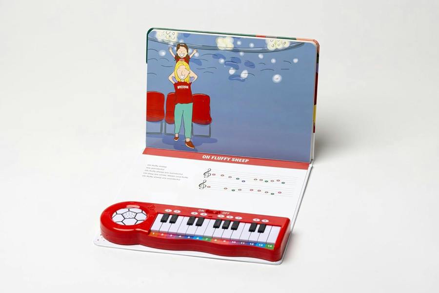 Fans Legacy Wrexham AFC Wrexham Fan Chants Piano Book