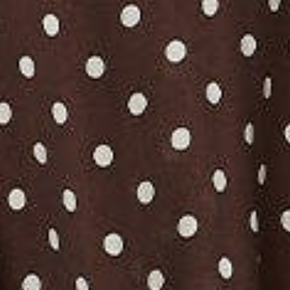 Izabel London Polka Dot Tie A-Line Midi Shirt Dress