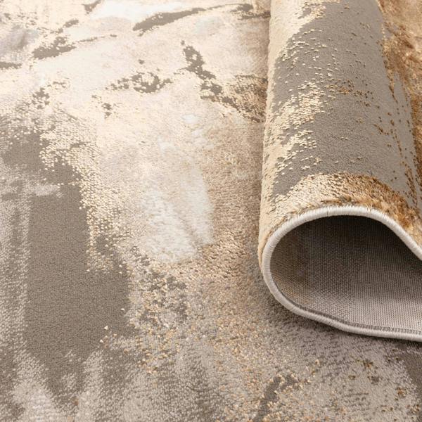 Asiatic The Rug Edit Miro Metallic Brushed Beige Area Rug