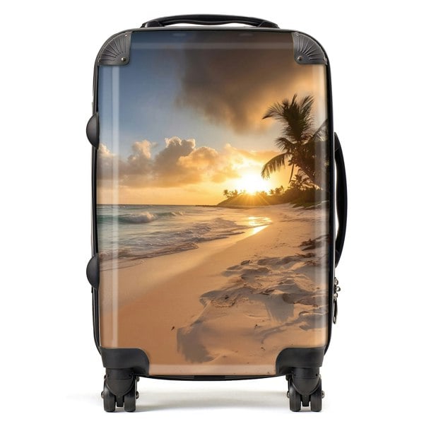 Warren Reed Sunrise In Paradise Suitcase