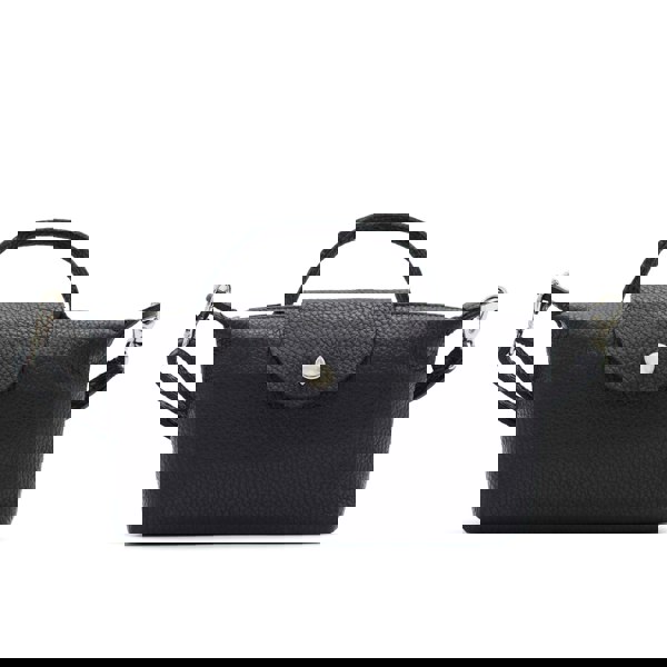 Kitise Fashion Italian Leather Mini Top Handle Crossbody Bag