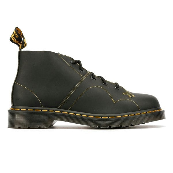 Dr. Martens Church Leather Black Boots