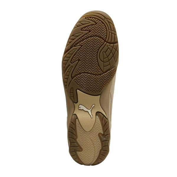 Puma Mens King Cow Leather Trainers - Sand - 
