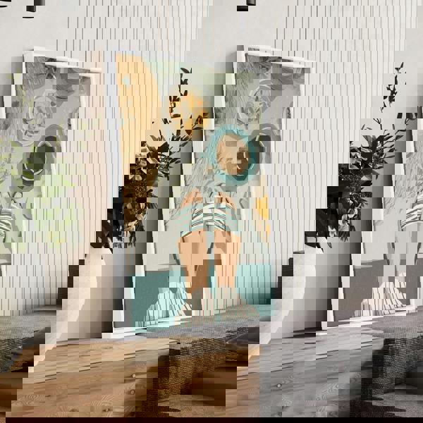 Extra Large Pictures For Living Room | Set of 3 Italian Lifestyle Wall art Prints