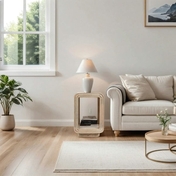 IH Design Rayne Mango Wood Bedside Table