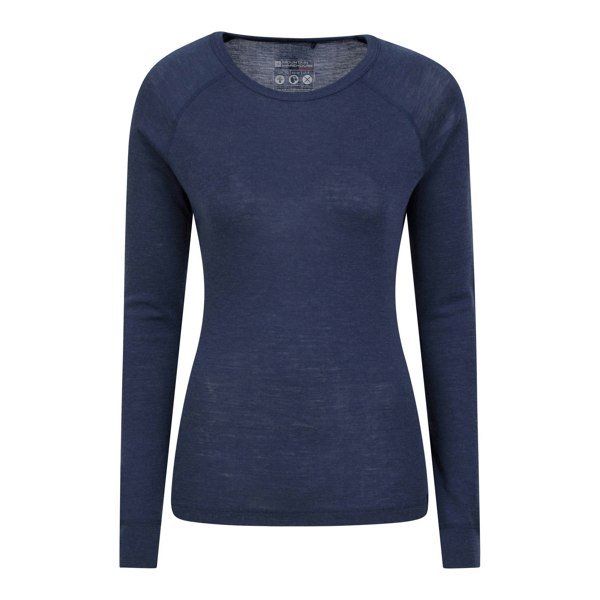 Mountain Warehouse Womens Merino II Thermal Top - Navy