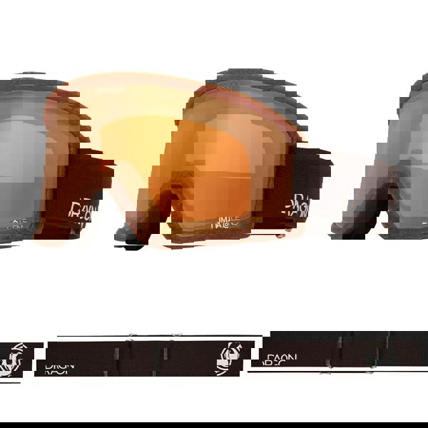 Dragon DX3 PLUS OTG - Raw Dark with Lumalens Midnight & Lumalens Amber Lens