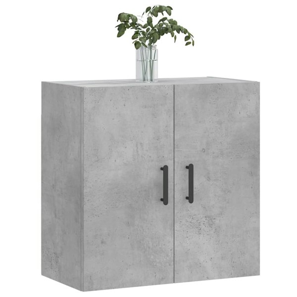 Berkfield Wall Cabinet Concrete Grey 60x31x60 cm Engineered Wood