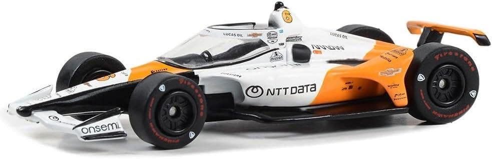 MCSlots Felix Rosenqvist #6 2023 Indy Arrow McLaren 60th Ann Triple Crown 1:64 Greenlight 11583