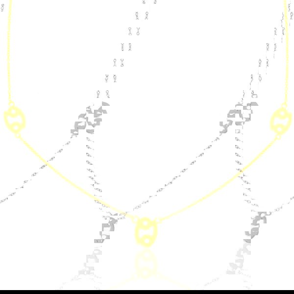 Say It With Cancer Necklace - Yellow Gold Plated