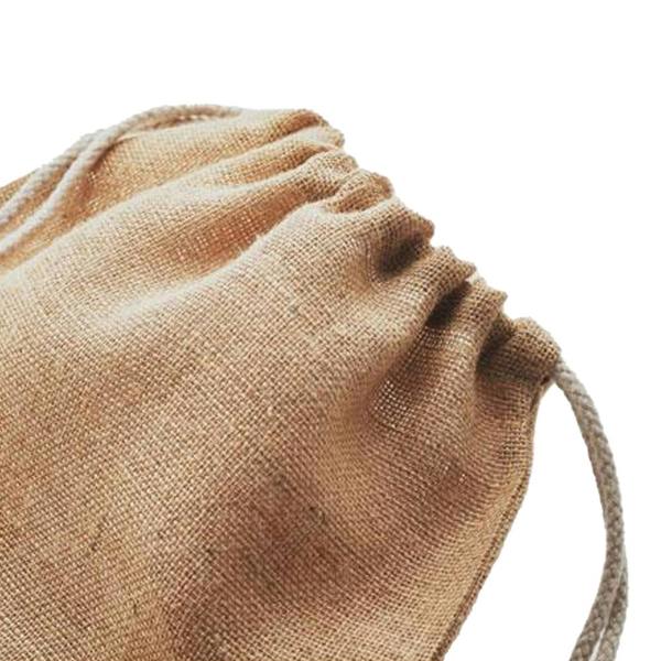 MidOcean Fukuro Jute Drawstring Bag - Beige - 