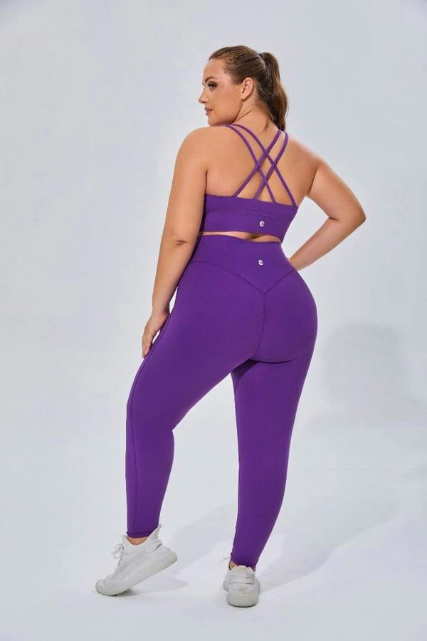 Anniou Plus Size High Waist Yoga Leggings