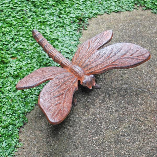 Ascalon Cast Iron Dragonfly Animal Garden Ornament