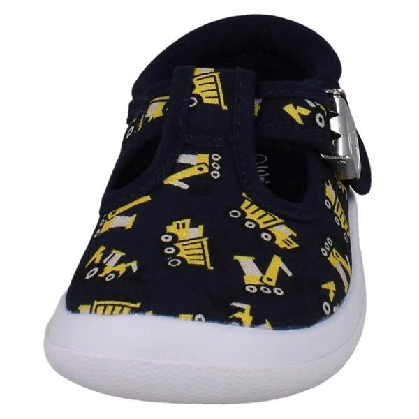Start-rite Kids Startrite First Walking Canvas T-Bar Shoes Wriggles T-Bar