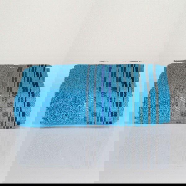 My Basic Stuff Cotton Towel Set | 450 GSM | Hand & Bath Towels | Ultra Soft & Absorbent | Turquoise