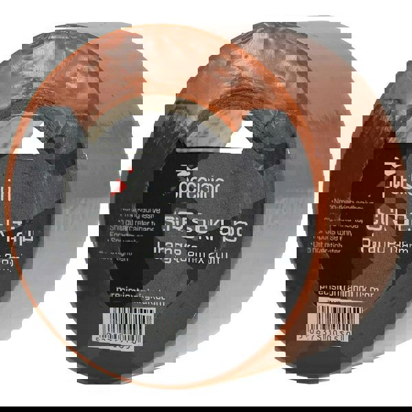 5 PACK - 38mm x 20m ORANGE Sock Tape - Football Shin Guard Pads Holder Tape