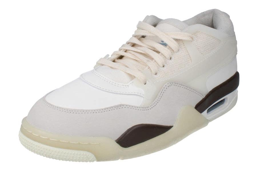 Nike Air Jordan 4 Rm Mens Basketball Trainers Ib8857 Sneakers Shoes  141 - Sail Light Armory Blue Sail 141 - Photo 0