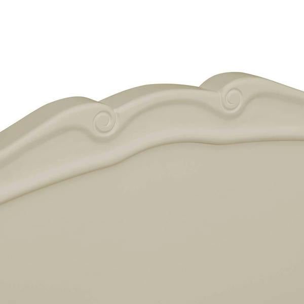 Statement Furniture Juliette French Style Bed with Wooden Headboard. Cream Bed Frame in 3ft 4ft6 5ft 6ft