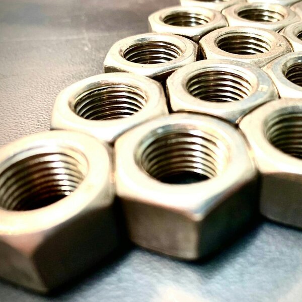 Fixaball UNF Full Hex Nut A2-70/ 304 Stainless Steel DIN 934